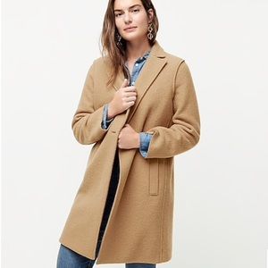 J. CREW Italian Wool Coat New With Tag